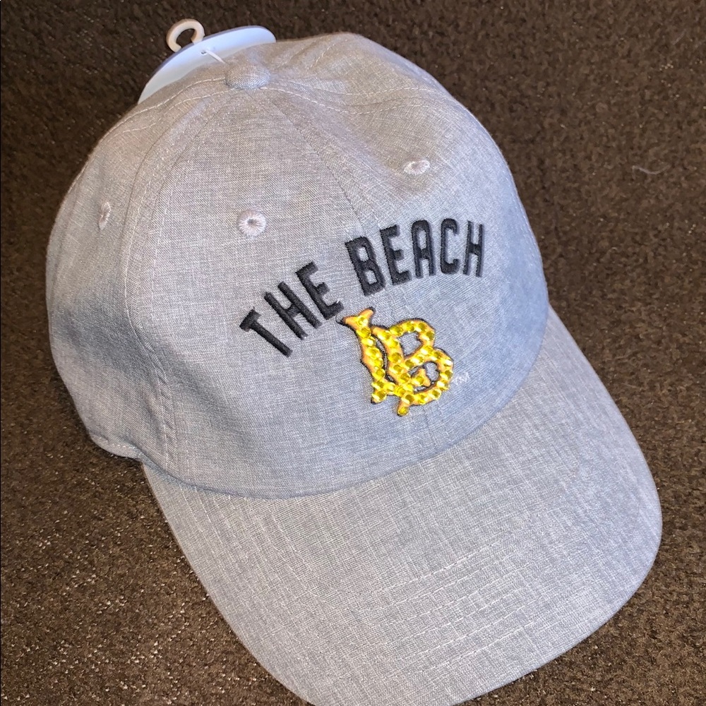 The Beach L.B. Cap w/bling one size
